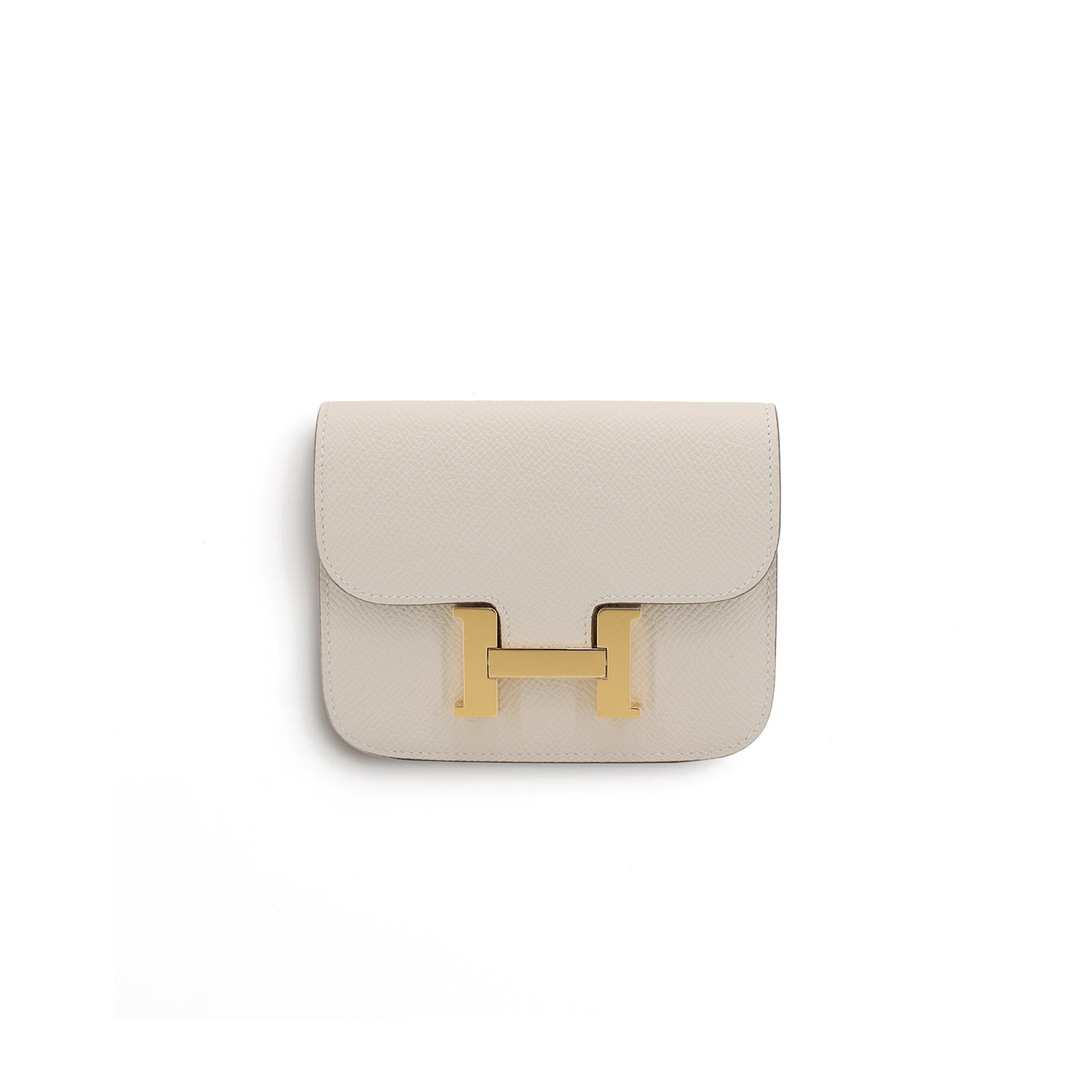 H**mes master constance slim wallet epsom h082060ck10(12.4*10.2*3cm)